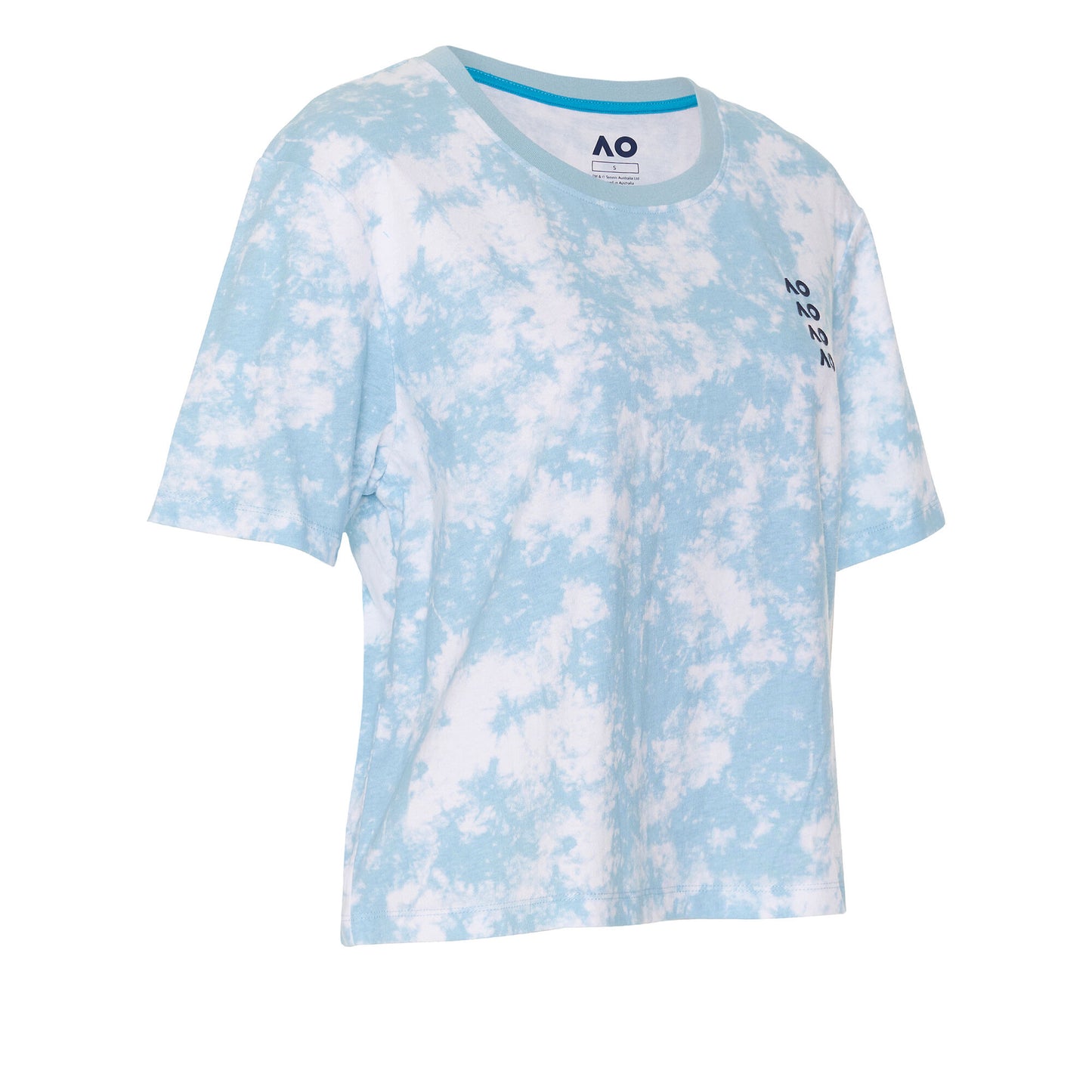 AO Tie Dye Cropped T-Shirt Damen